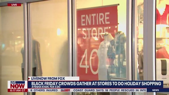 Shoppers head to stores near D.C. for Black Friday deals
