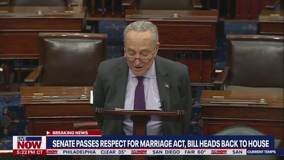 US Senate passes same-sex marriage bill, now heads to House for final vote