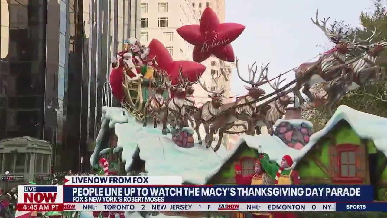 Behind the scenes at the Macy's Thanksgiving Day Parade
