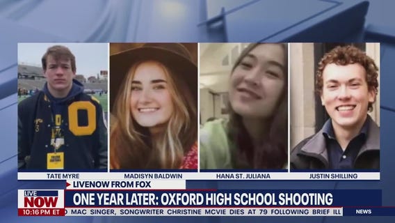 Oxford School Shooting: Memorial service held on 1-year anniversary of shootings | LiveNOW from FOX