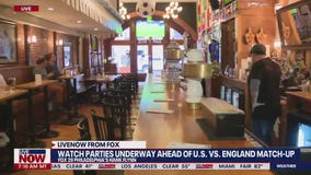 Watch parties underway in Philadelphia ahead of U.S. v. England match-up in World Cup