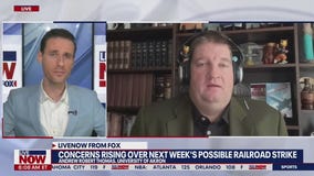 How would a rail strike affect the U.S. economy?