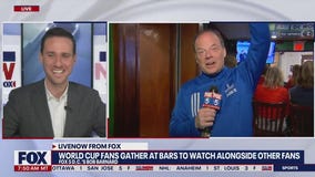 Soccer fans gather in Washington D.C. to watch World Cup