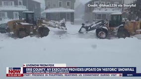 Erie County, NY executive provides update on snowstorm