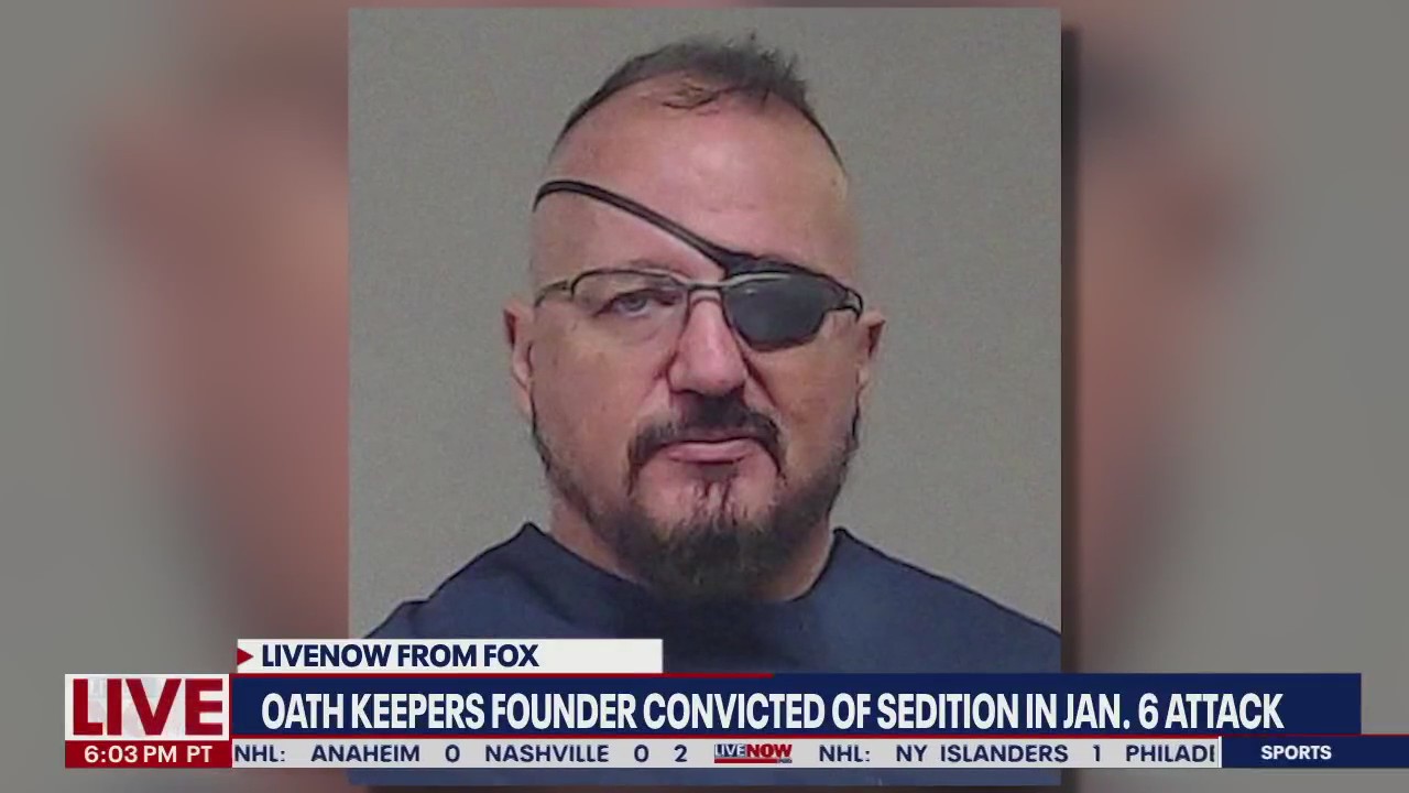 Oath Keepers founder Stewart Rhodes convicted of sedition in Jan. 6 attack | LiveNOW from FOX