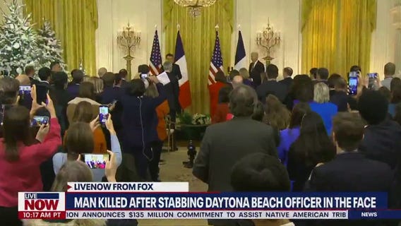 Biden, Macron hold joint press conference