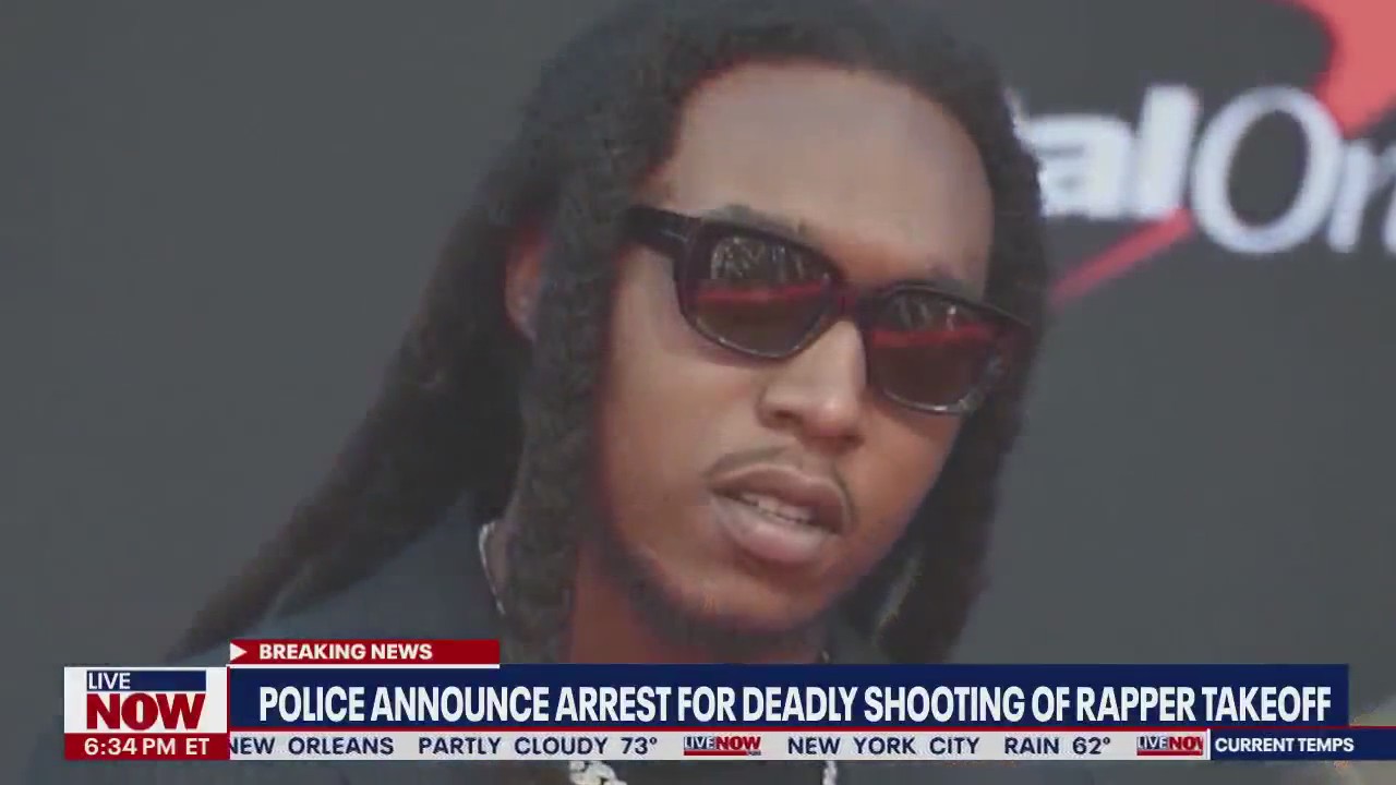Takeoff shooting: Houston police announce arrest in murder of Migos rapper | LiveNOW from FOX