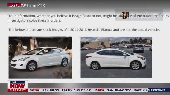 UPDATE Idaho student murders: Police search for white Hyundai Elantra near murder scene