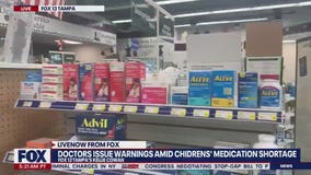 Doctors issue warnings amid children's medication shortage