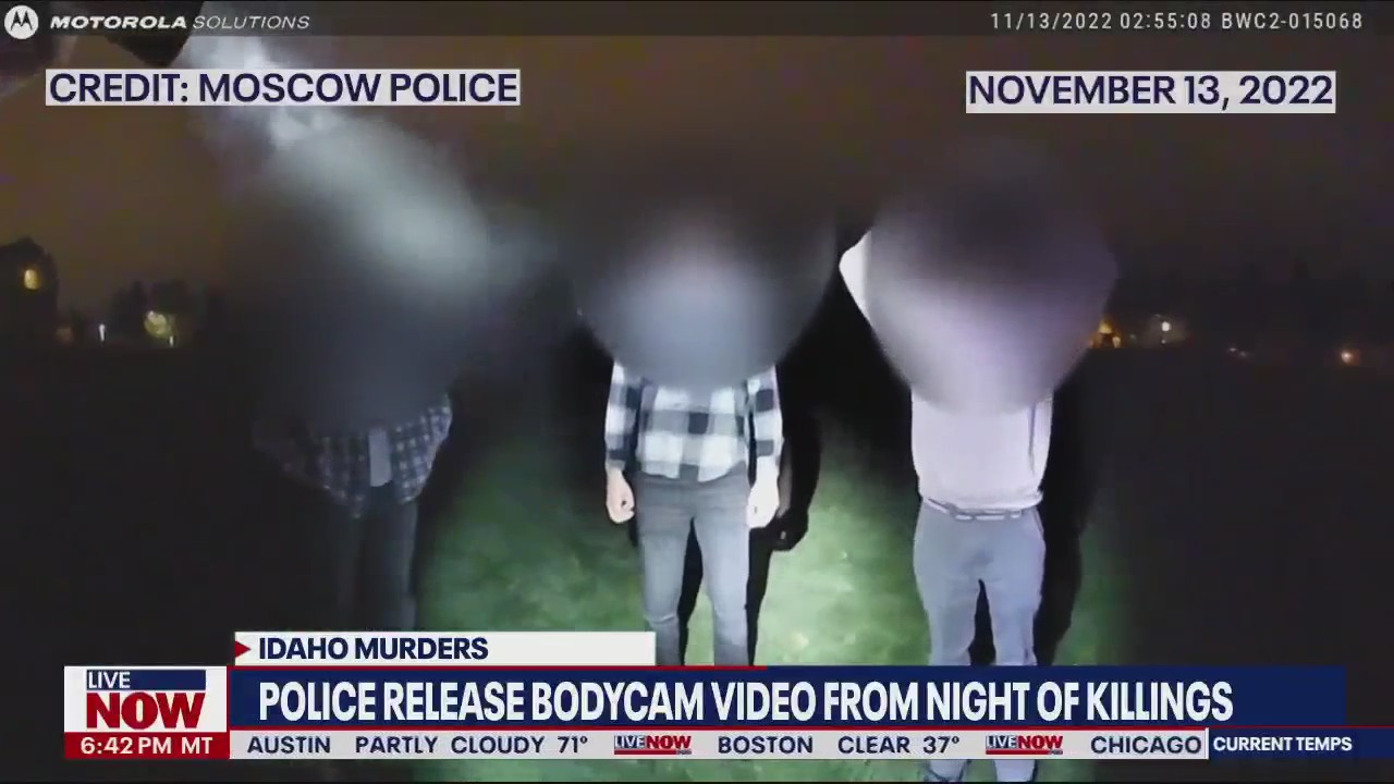 Idaho murders: Police bodycam video released from night of killings | LiveNOW from FOX