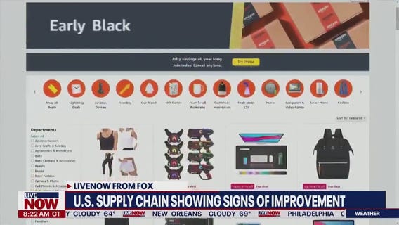 Supply chain showing signs of improvement, expert says