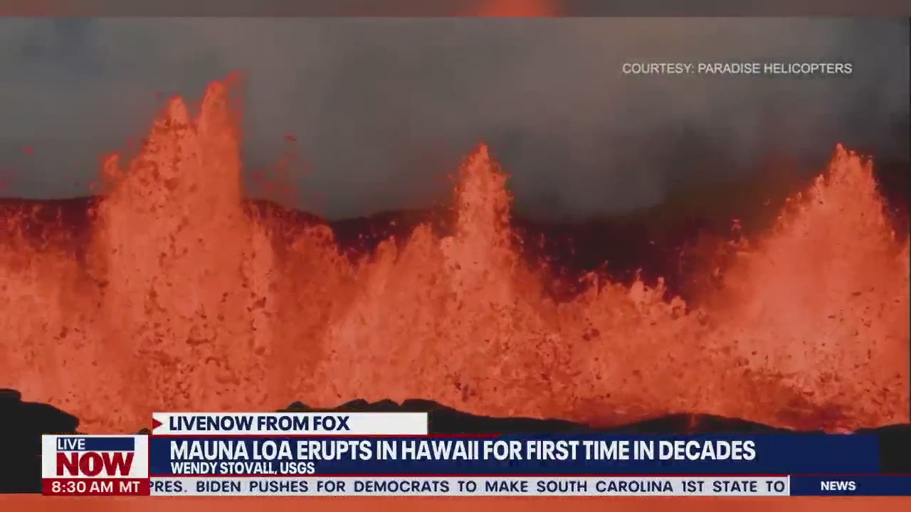USGS discusses eruption of Mauna Loa in Hawaii