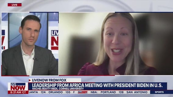 African officials meet with President Biden in U.S.