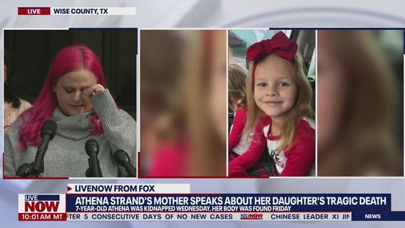 Athena Strand's mother speaks about her daughters abduction and murder | LiveNOW from FOX