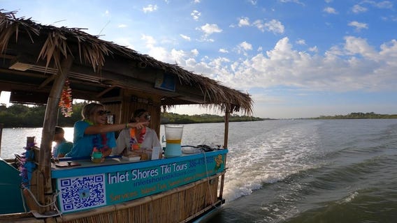 Exploring Florida: New BYOB tiki boat experience at New Smyrna Beach