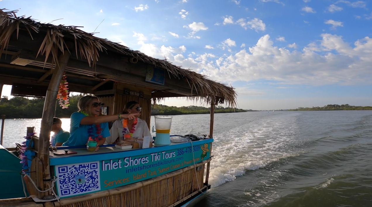 Exploring Florida: New BYOB tiki boat experience at New Smyrna Beach