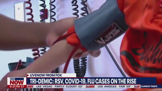 Triple-demic: RSV cases on the rise in California | LiveNOW from FOX