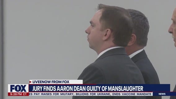 Aaron Dean shows 'little emotion' during guilty verdict, manslaughter conviction | LiveNOW from FOX
