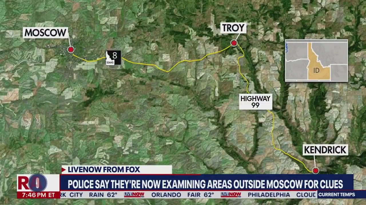 Idaho Murders: Police expand search area in quadruple homicide investigation | LiveNOW from FOX