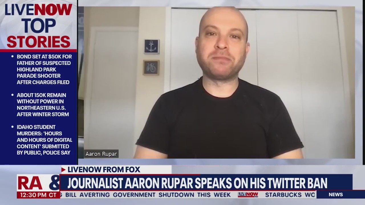 Aaron Rupar temporarily banned from Twitter over Elon Musk tweet