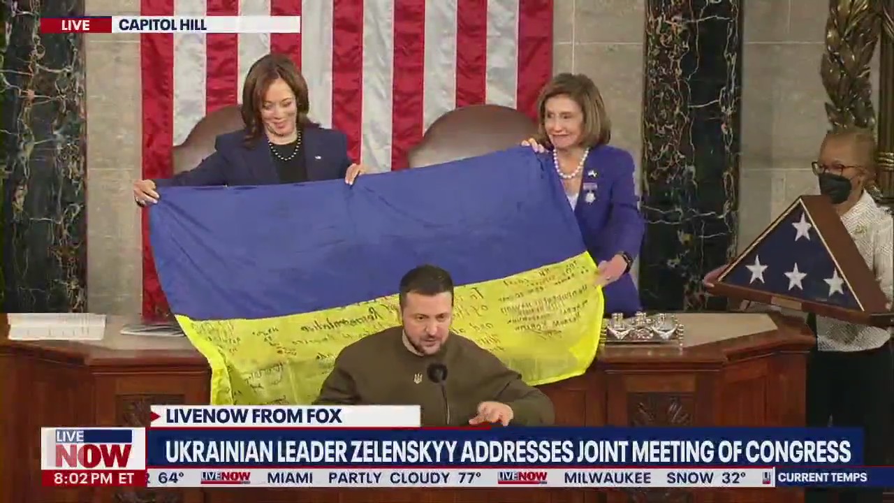 Zelenskyy addresses joint meeting of Congress: FULL SPEECH | LiveNOW ...