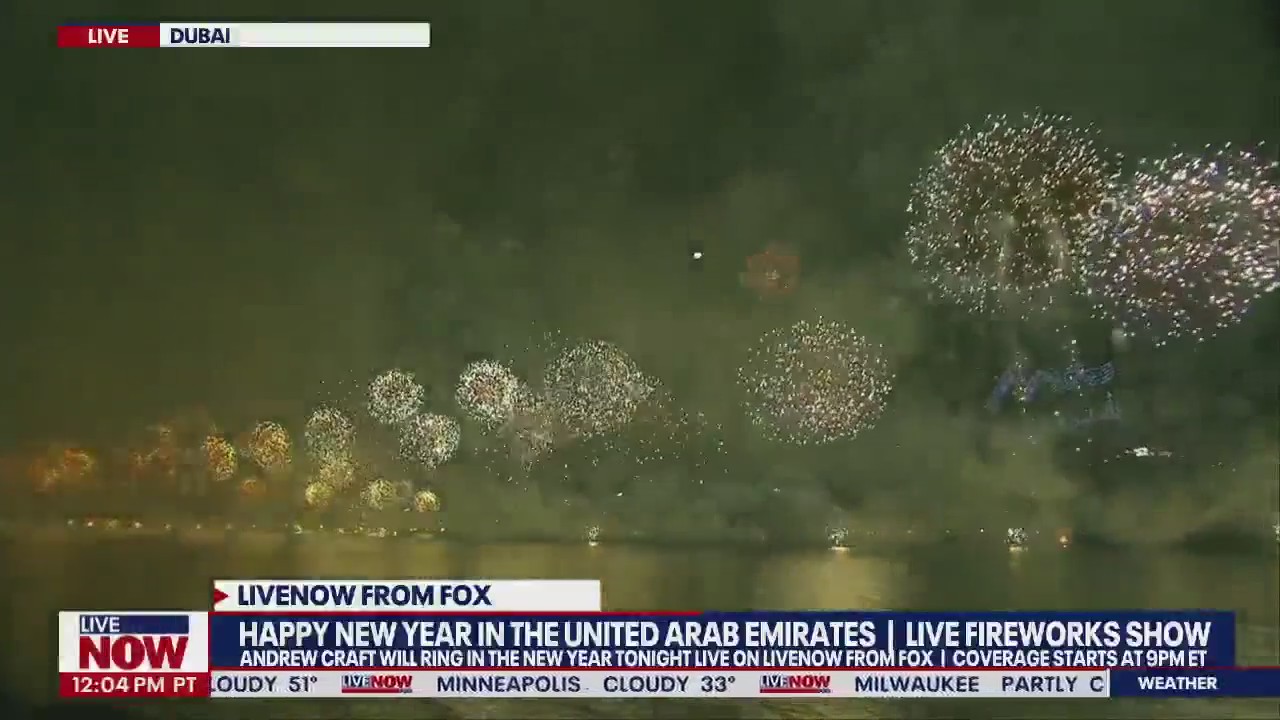 World Record: United Arab Emirates welcomes 2023 with fireworks show