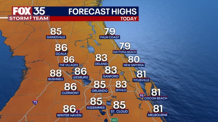 Orlando Weather Forecast: April 23, 2023