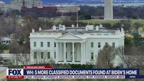 Classified documents: 5 more found at Biden's home, WH says
