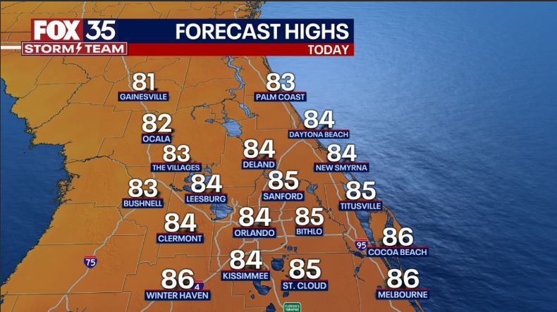 Orlando Weather Forecast: May 1, 2023