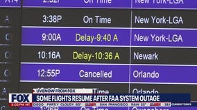 FAA Outage: ground stop lifted but delays and cancellations continue | LiveNOW from FOX
