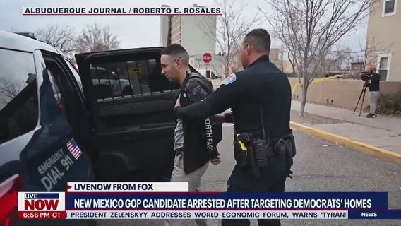New Mexico failed GOP candidate arrested in shootings targeting Democrats' homes