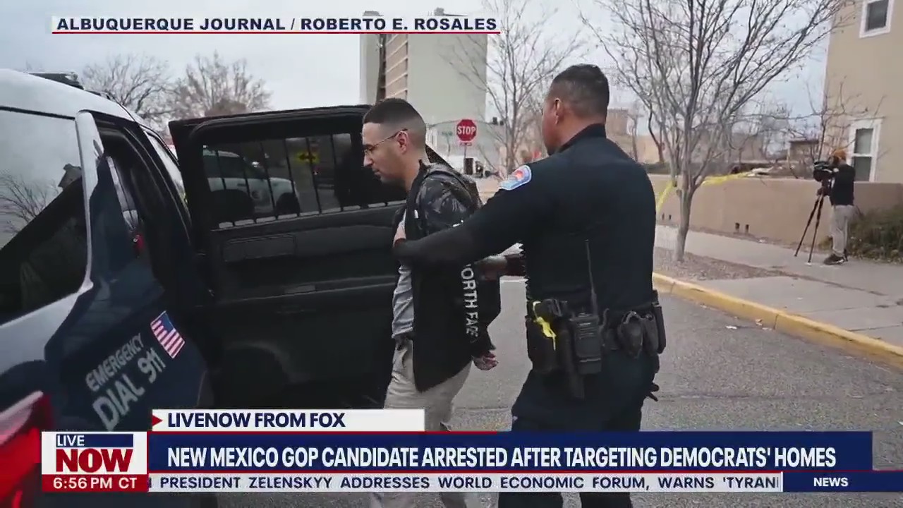 New Mexico failed GOP candidate arrested in shootings targeting Democrats' homes