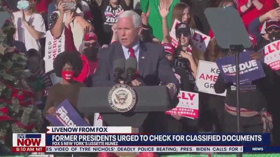 Past presidents, vice presidents urged to check for classified documents