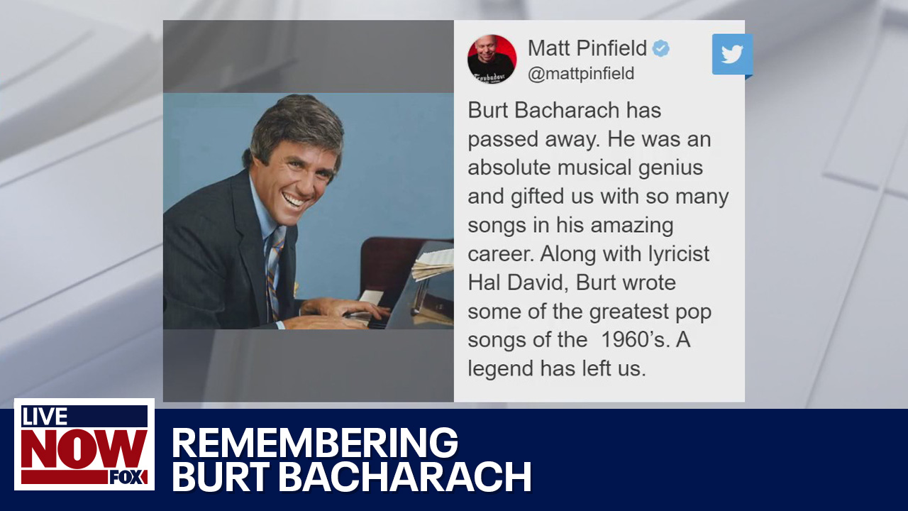 Reaction to the death of Burt Bacharach