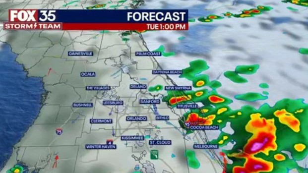 Orlando Weather Forecast: April 25, 2023