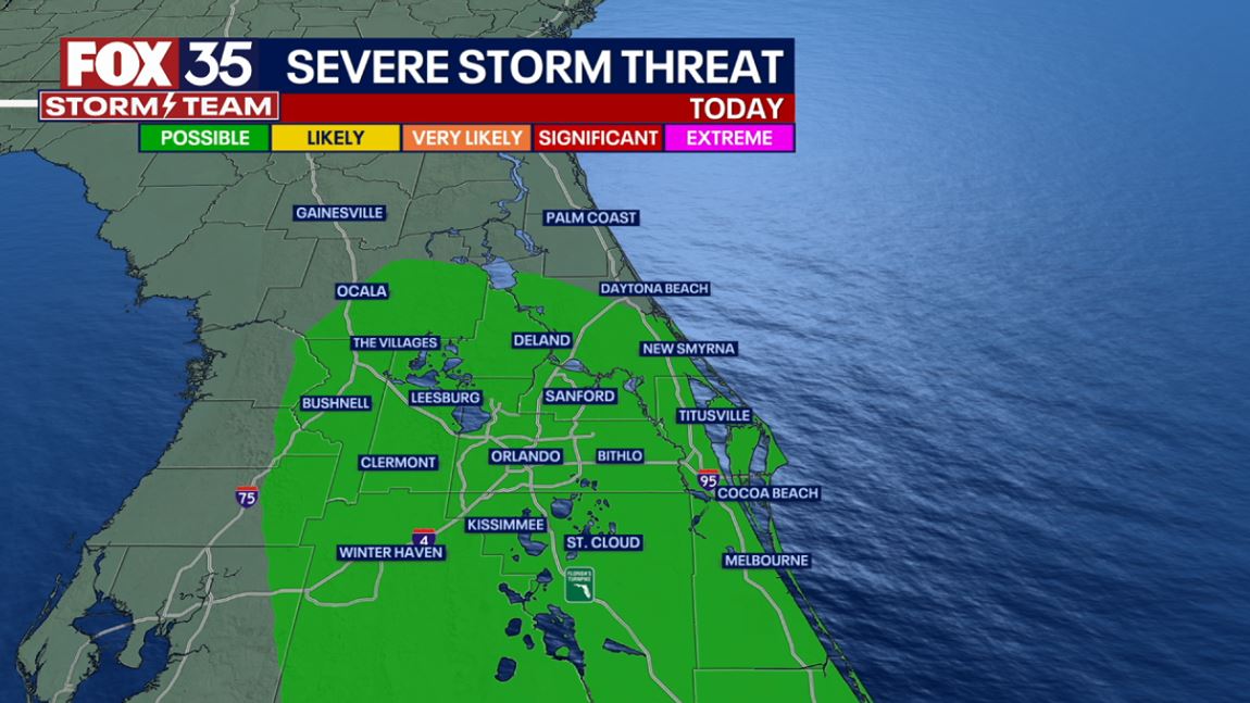Orlando Forecast PM: April 25, 2023