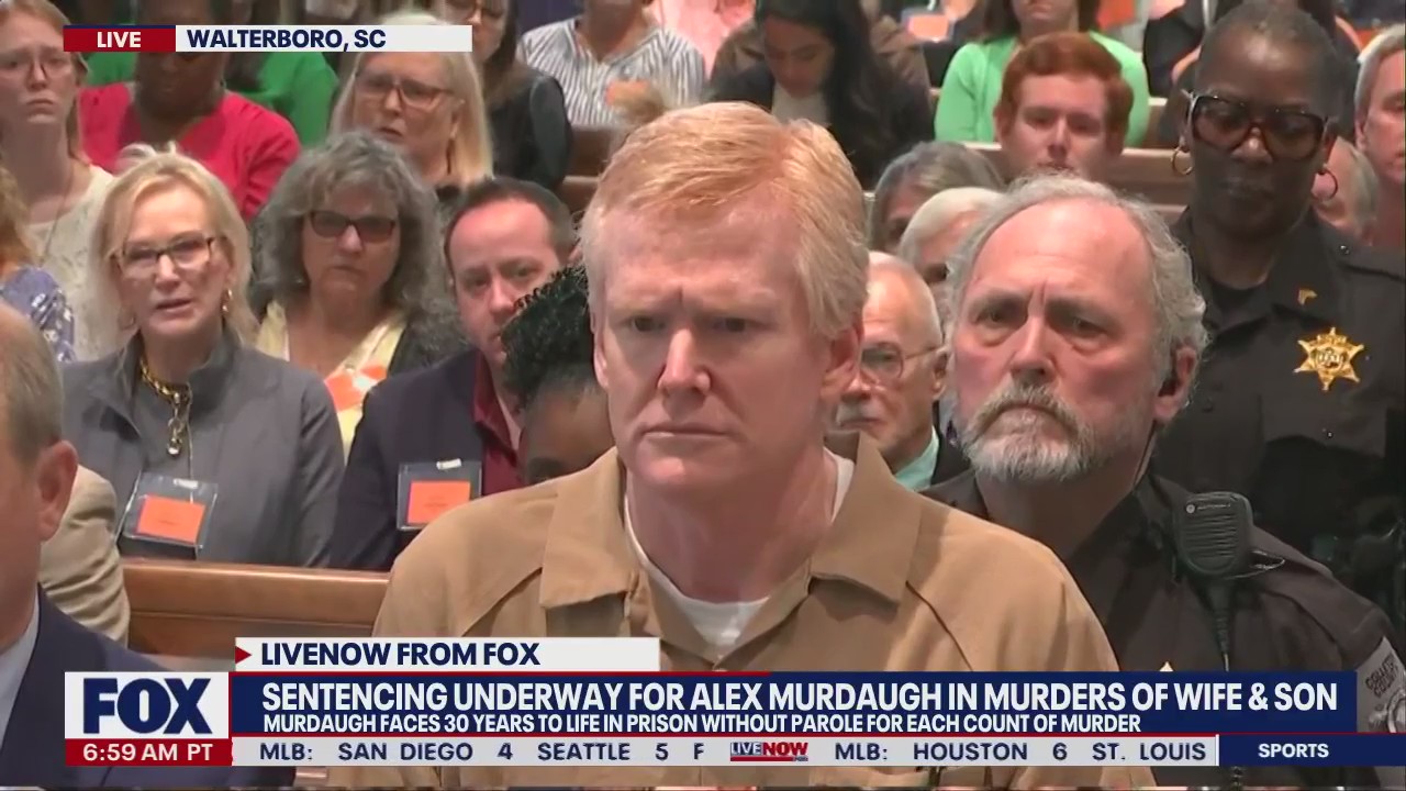 Alex Murdaugh maintains his innocence at sentencing
