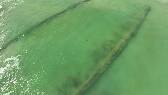 Watch: Mystery wreckage found off the coast of Florida