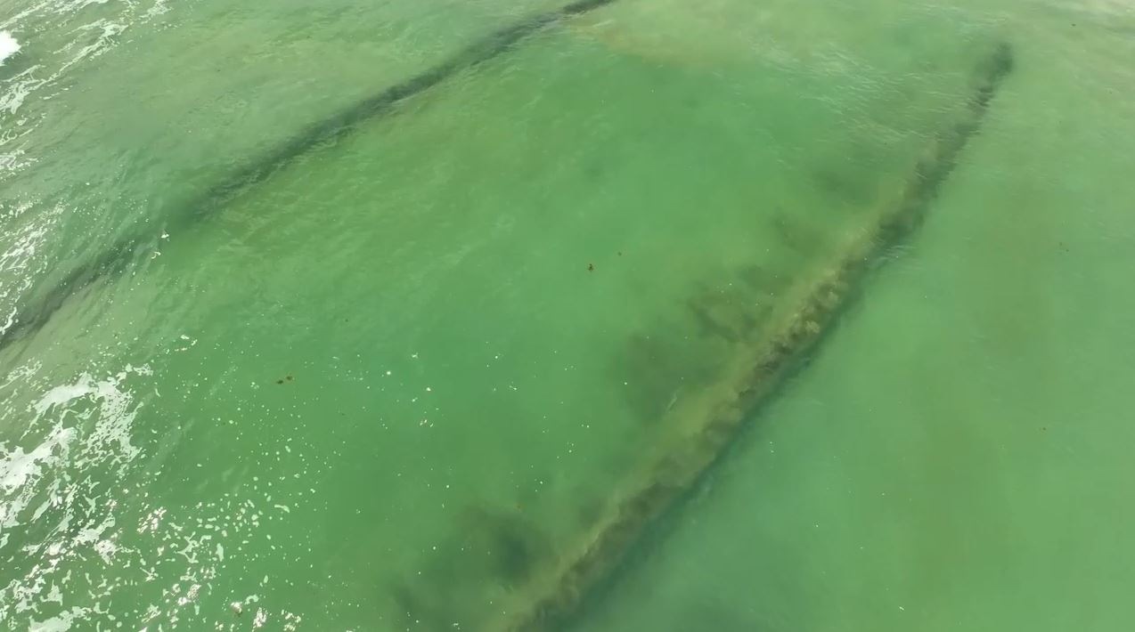 Watch: Mystery wreckage found off the coast of Florida