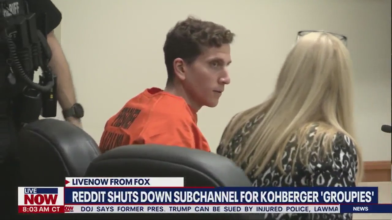 Reddit shuts down channel showing support for accused Idaho killer, Bryan Kohberger