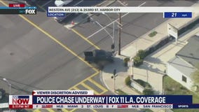 Wild police chase: Suspect fires on police, ends in handcuffs | LiveNOW from FOX