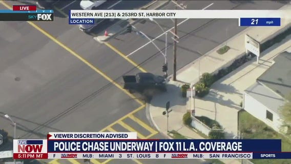 Wild police chase: Suspect fires on police, ends in handcuffs | LiveNOW from FOX
