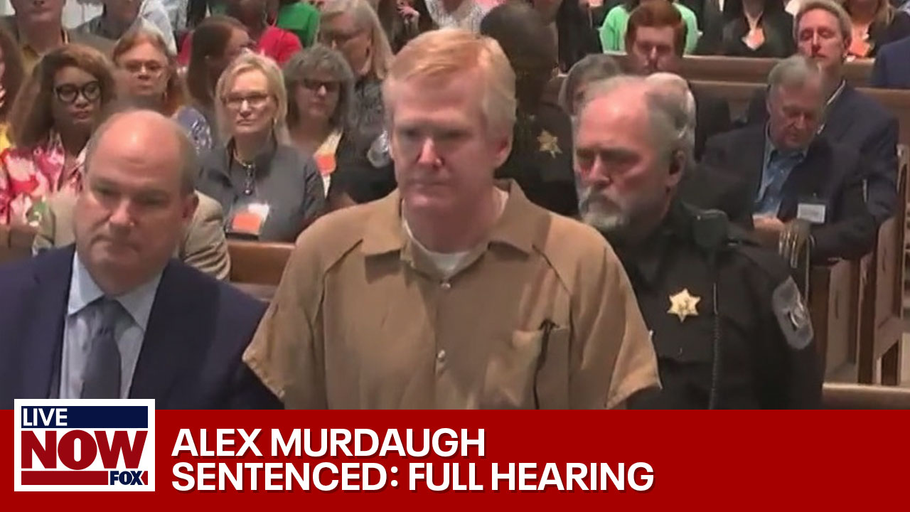 Full sentencing hearing: Alex Murdaugh gets life in prison for murders of wife, son