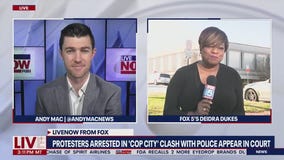 'Cop City' protesters make first court appearance following clash with police | LiveNOW from FOX