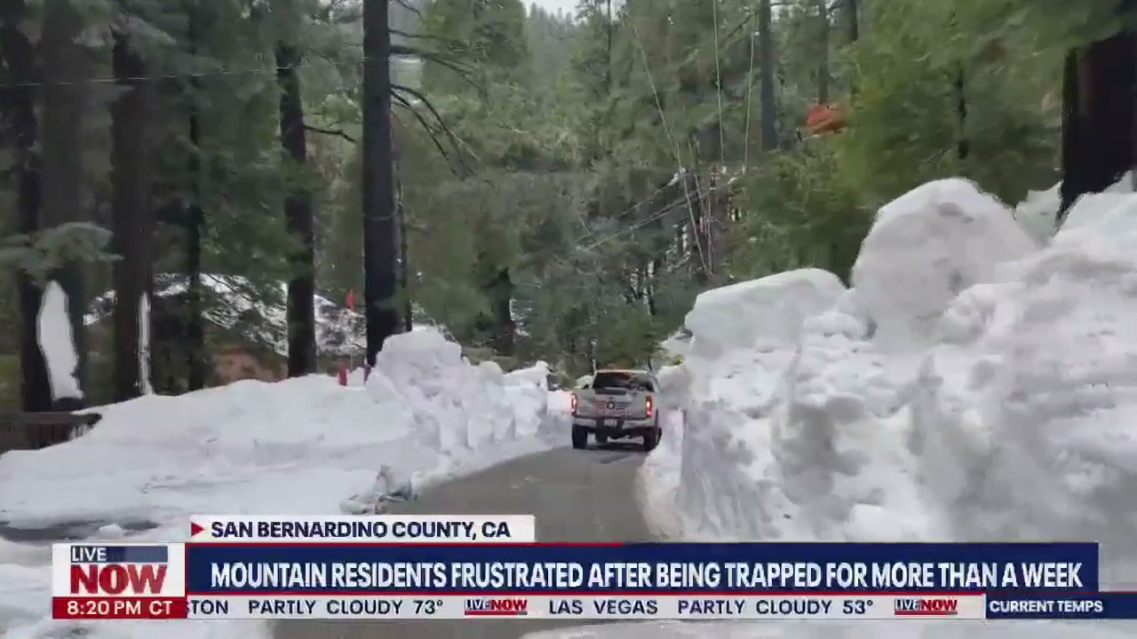 'Operation Snow Angel' delivers medicine, supplies to people trapped in the San Bernardino mountains