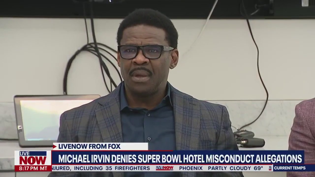Michael Irvin denies misconduct allegations, compares accusations to lynching | LiveNOW from FOX