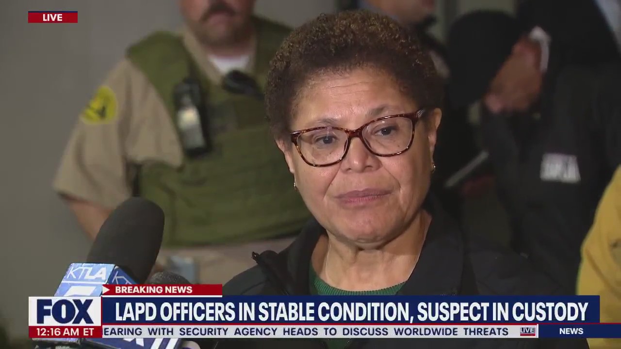 LAPD shooting: suspect in custody after shooting 3 officers in Lincoln Heights | LiveNOW from FOX