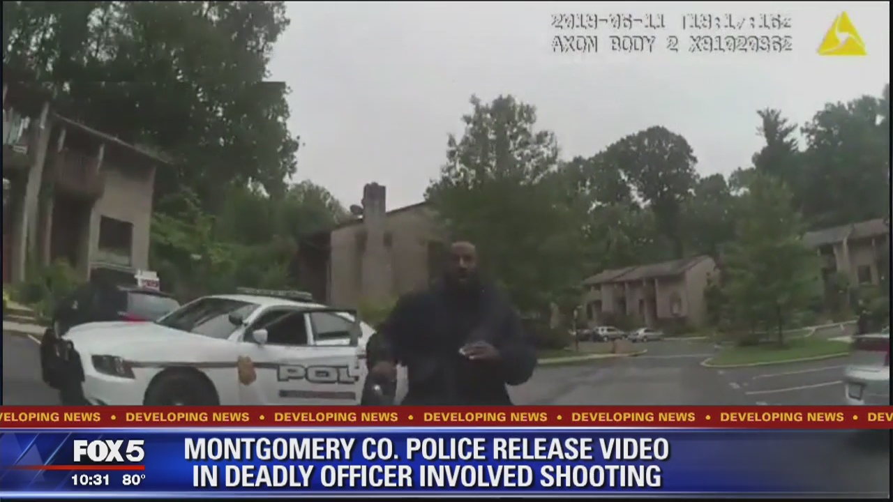 Police body cam video from deadly officer-involved shooting in Silver Spring released