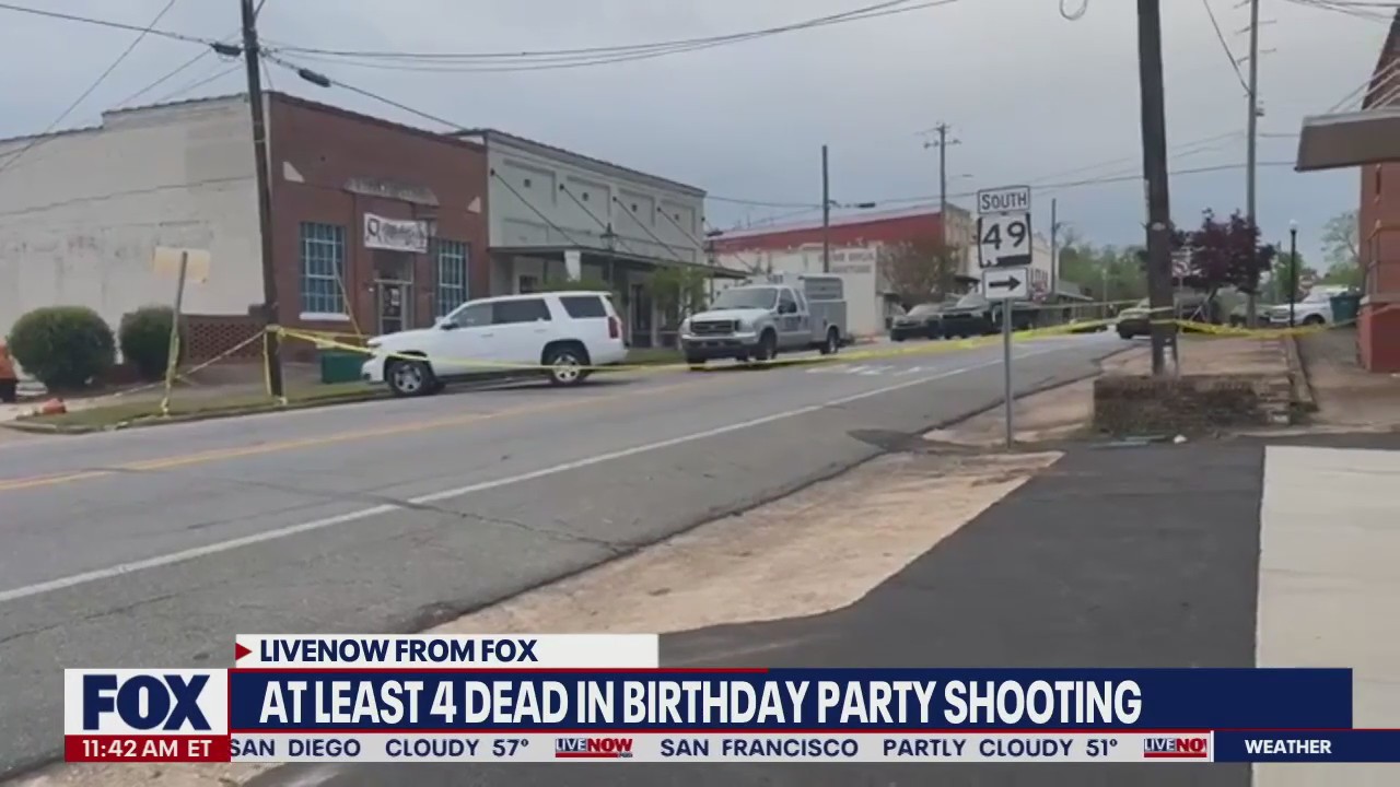 Birthday party shooting: 4 killed, 'multitude' of others hurt at teen celebration in Dadeville