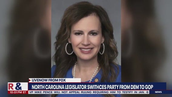 North Carolina lawmaker switches party from Democrat to Republican | LiveNOW from FOX